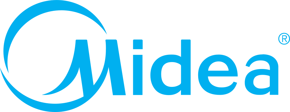 Midea logo symbol and brand icon