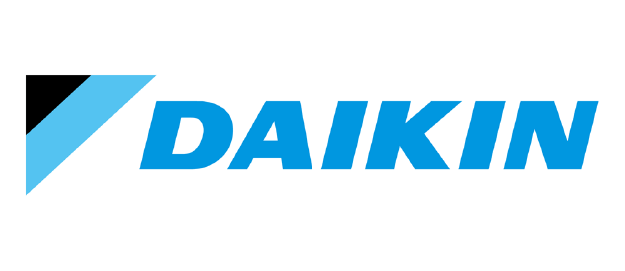 Daikin logo for air conditioning systems